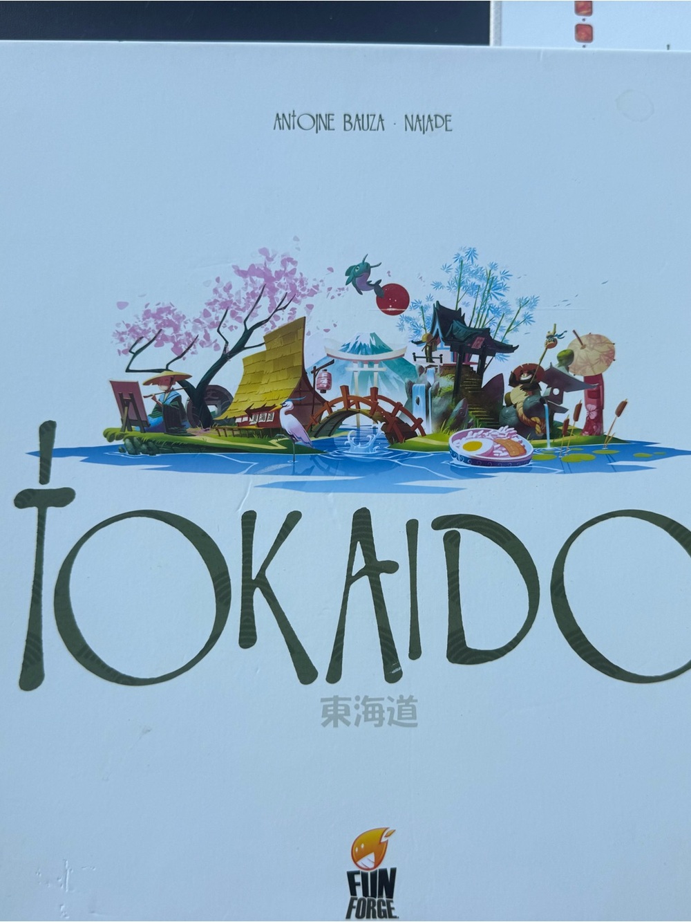 Tokaido Board Game Funforge Antoine Bauza Japanese Travel Strategy